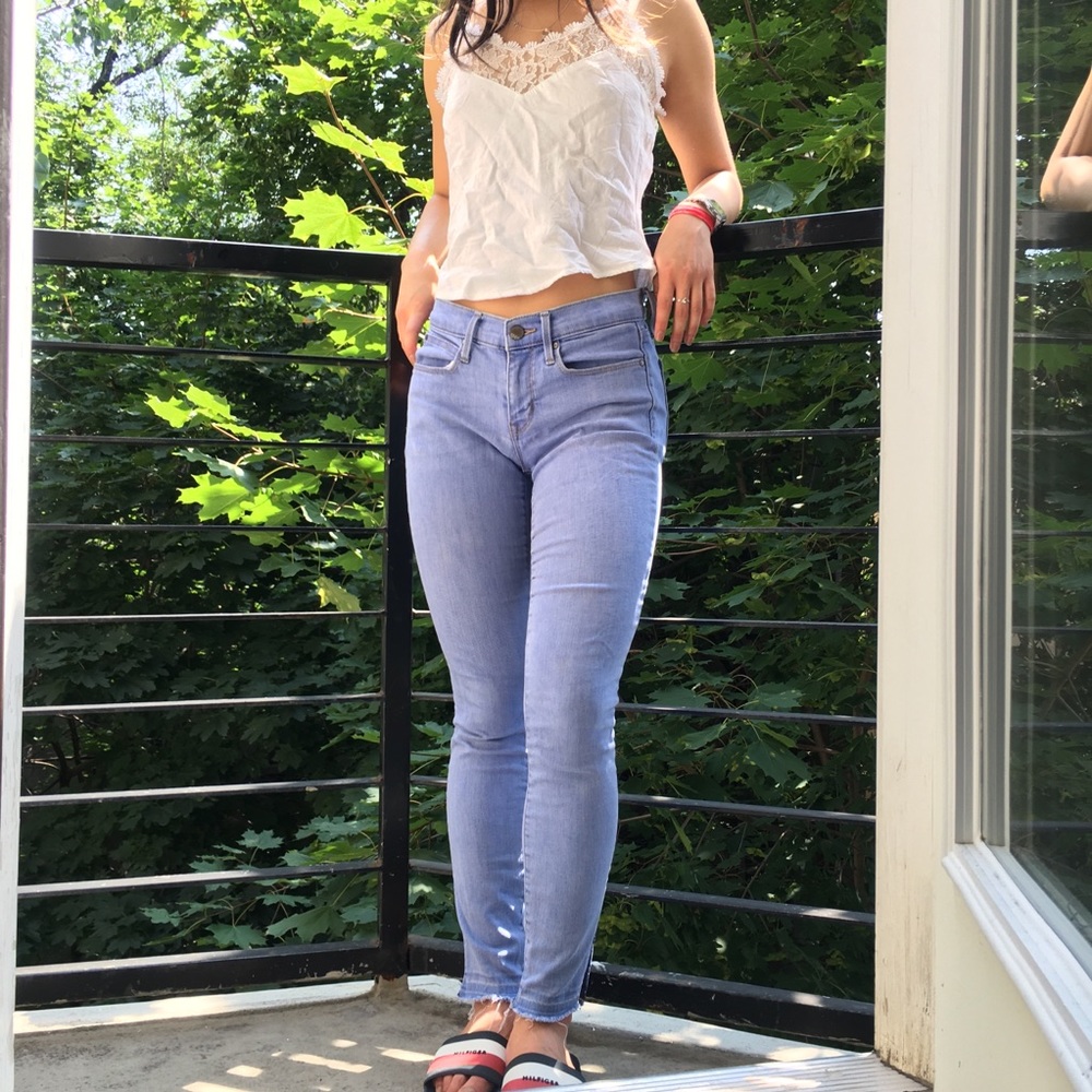 Light Blue Skinny Jeans